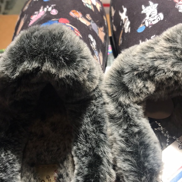 Skechers Bobs Beach Bonfire Snuggle Up SLIPPERS 6M - Picture 9 of 12